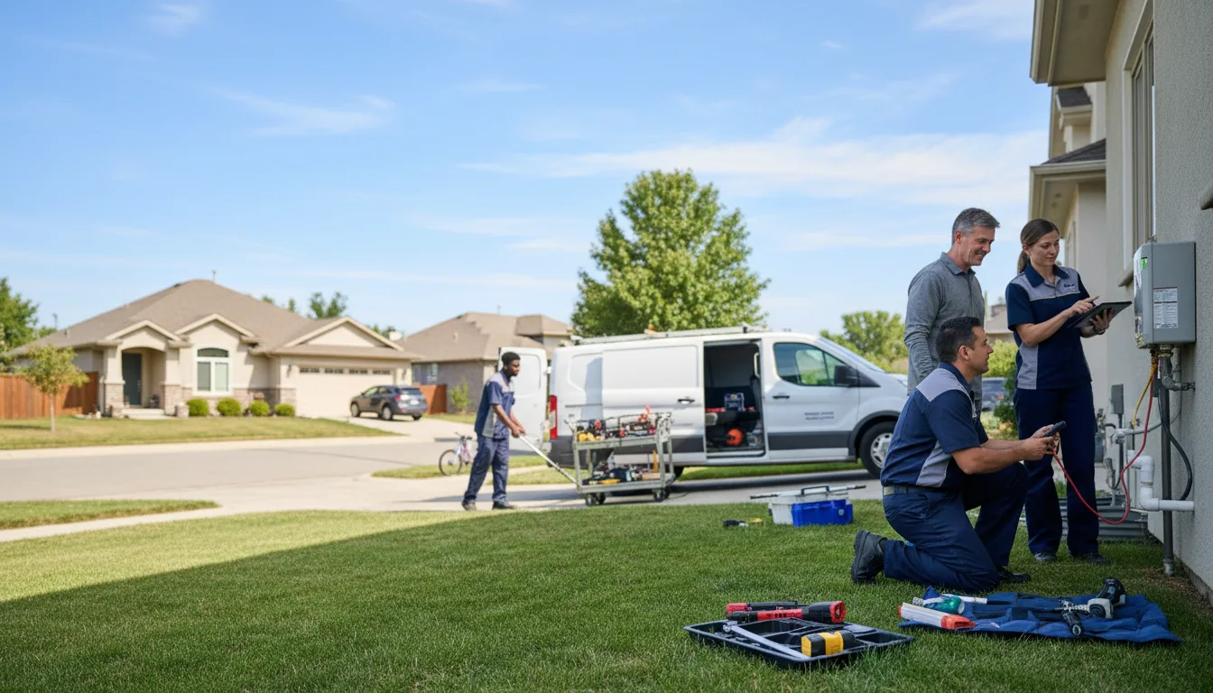 Tankless water heater service in Oklaunion, TX